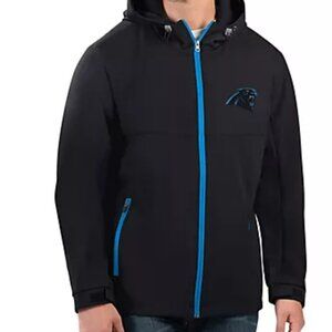 Men's Panthers Microfleece Soft Shell Hooded Jacket